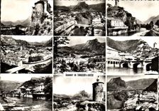 CPSM Tarascon sur Ariege Vue generale au fond 