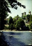 CPSM Foix Ariege Le Chateu et l'Ariege 