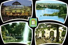 CPSM Vichy Le Grand Casino Un coin du Parc 