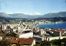 CPSM Ajaccio Vue generale sur le Golfe 