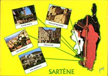 CPSM La Corse Oasis de Beaute Sartene Corse 