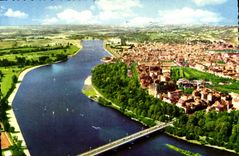 CPSM Vichy Allier Le Plan d'eau 