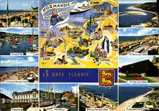 CPSM La Cote Fleurie villers sur mer