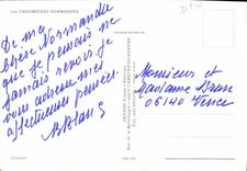 CPSM Chaumieres Normandes 