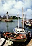 CPSM La Bretagne en Couleurs Presquile de Quiberon Le vieux port de Port Haliguen 