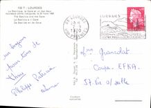 CPSM T Lourdes La Basilique 