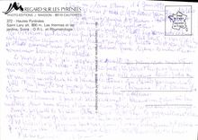 CPSM Hautes Pyrenees Saint Lary Les thermes et les jardins  