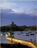 CPSM La Cote de Granit Rose le rocher du et le port Tregastel