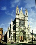 CPSM Vernon Eure la cathedrale XII et XIV S 