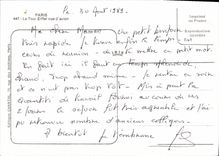 CPSM Paris la Tour Eiffel vue d'avion