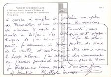 CPSM Paris et ses Merveilles l'Ile Saint Louis le quai d'Orleans et la Seine au fond l'abside de la