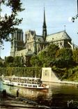 CPSM Paris les Bords de la Seine Notre Dame 