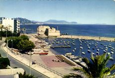 CPSM Reflets de la Cote d'Azur Toulon Var le Mourillon et le Fort St Louis 