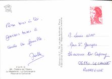 CPSM Paris Theatre de l'Opera la Madeleine la Conciergerie place de la Concorde