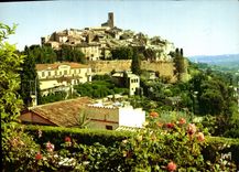 CPSM La Cote d'Azur miracle de la nature Saint Paul de Vence A M vue generale 