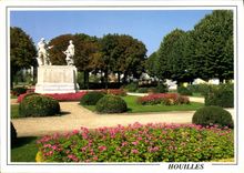 CPSM Houilles Parc Charles de Gaulle 