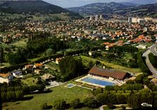 CPSM Aix les Bains la Savoie la Piscine 