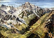 CPSM Vallee de Chamonix Mont Blanc 