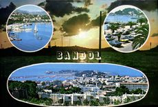 CPSM Au Soleile de la Cote d'Azur Bandol 