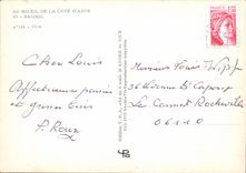 CPSM Au Soleile de la Cote d'Azur Bandol