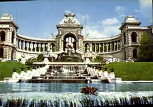 CPSM Marseille le palais Longchamp 