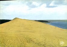 CPSM Bassin d'Arcachon Gironde le sommet de la Dune du Pyla la plus haute d'Europe 