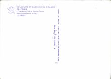 CPSM Paris l'Ile de la Cite et Notre Dame