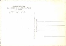 CPSM La Route des Alpes Massif de la Meije Hte ALpes