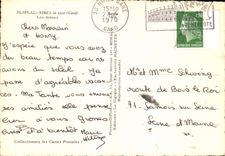 CPSM Nimes la nuit Gard les Arenes 