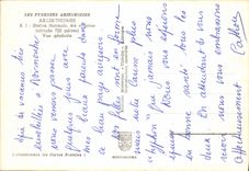 CPSM Les Pyrenees Ariegeoises Aix les Thermes station Thermale ete en hiver vue generale