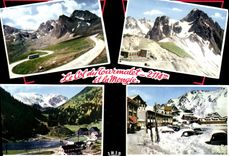 CPSM Les Pyrenees le Col du Tourmalet et la Mongie 