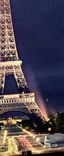 CPSM Paris et ses Merveilles la tour Eiffel vue la nuit 