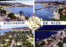 CPSM Souvenir de Nice 