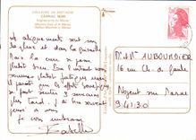 CPSM Couleurs de Bretagne Carnac Alignements du Menec 