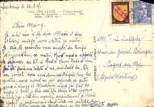 CPSM Les Alpes Valgaudemar Lac du Lauzon au fond le Sirac 