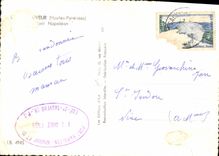 CPSM Uveur Hautes Pyrenees pont Napoleon 