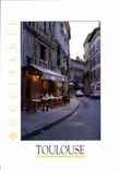 CPSM Toulouse restaurant dans la vieille ville 