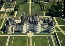 CPSM Les Chateaux de la Loire Chambord Loir Cher Le chateau fut construit par Francois ler dans un p