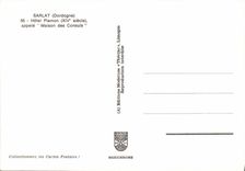 CPSM Sarlat Dordogne Hotel Plamon appele Maison des Consuls