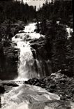 CPSM Les Pyrenees Le Pont d'espagne La Cascade 