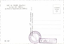 CPSM Lac de Gaube Htes Pyr Le Lac au fond le Vignemale 