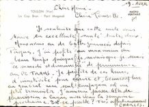 CPSM Toulon Var Le Cap Brun Port Magaud 