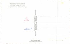 CPSM Bassin d'Arcachon La Dune du Pilat La plus haute duns d'Europe