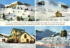 CPSM Le Col d Vars Hautes Alpes en biver 