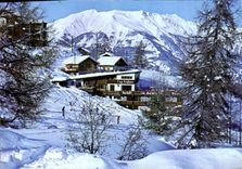 CPSM l'Op traken Hotel Chalet Super Sauze 