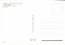 CPSM Les Alpes col de Vars Le Refuge Napoleon Le Grand Chalet Le Spoutnik