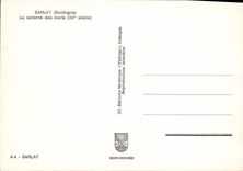 CPSM Sarlat Dordogne La lanterne des morts
