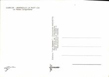 CPSM Marseille la Nuit Le Palais Longchamp 