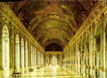 CPSM Chateau de Versailles Galerie des Glaces 