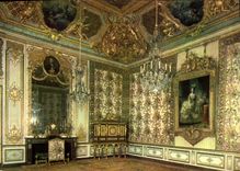 CPSM Chateau de Versailles Chambre de Marie Antoinette 